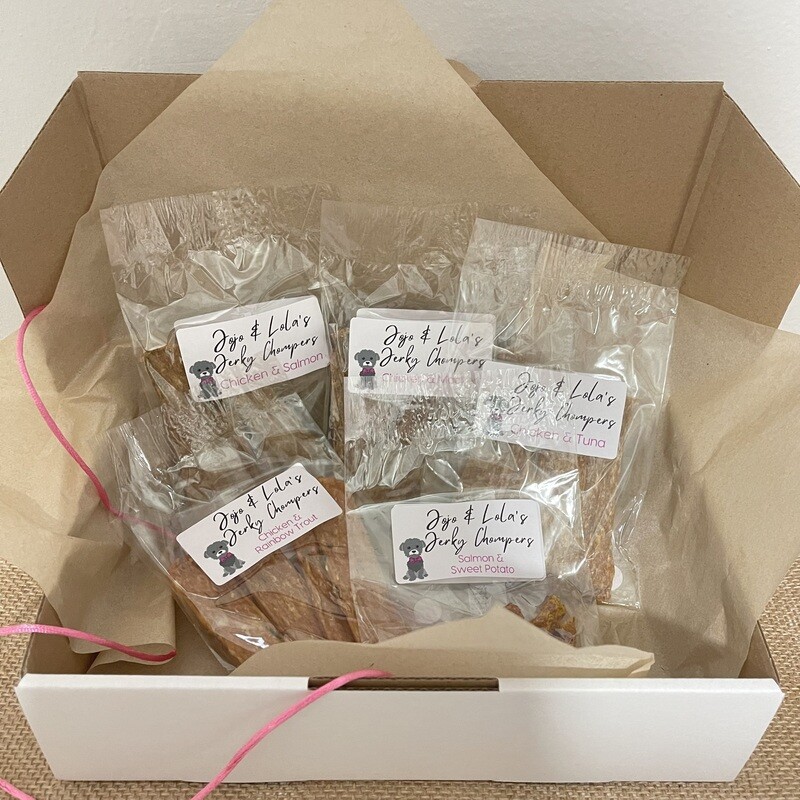 Fish Lovers Dog Treat Sampler