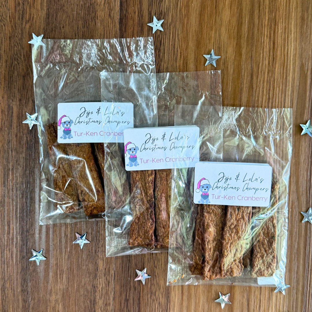 Tur-Ken &amp; Cranberry Christmas Chompers