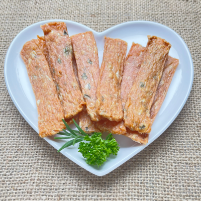 Chicken &amp; Rainbow Trout  Chompers