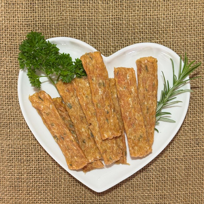 Chicken &amp; Rainbow Trout  Chompers