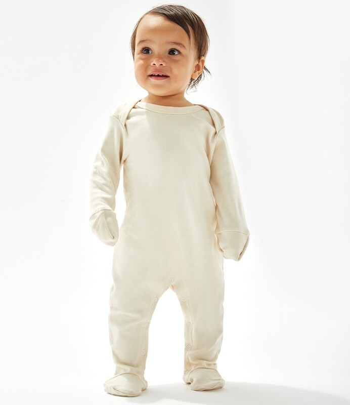 Baby Sleepsuit with Scratch Mitts