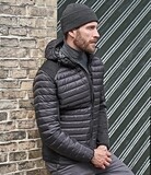 Tee Jays Crossover Hooded Padded Outdoor Jacket