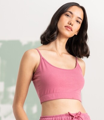Sustainable Crop Camisole Tank Top for Women SF