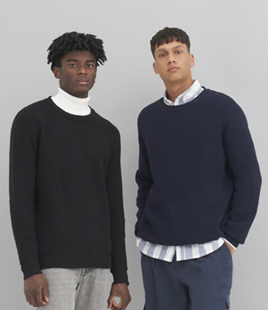 Ecologie Taroko - Pull unisex à col rond durable unisexe
