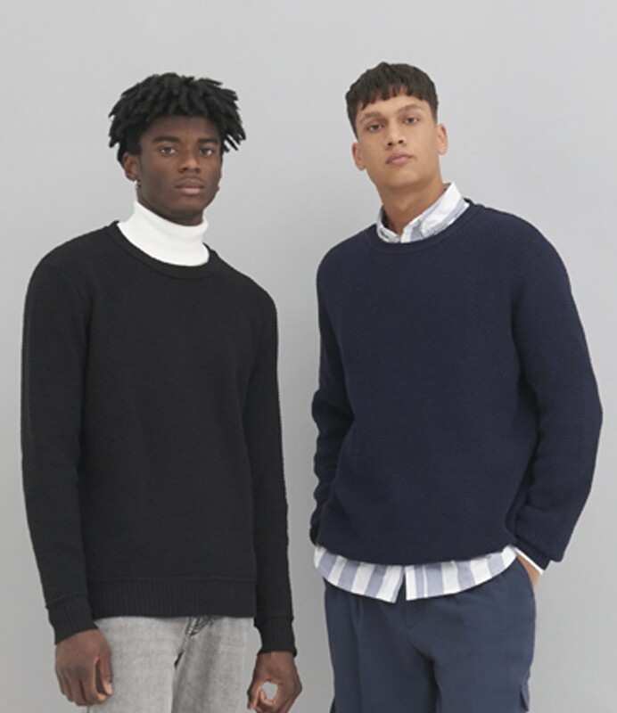 Ecologie Taroko - Pull unisex à col rond durable unisexe