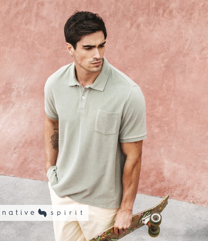 Polo en serviette éponge Native Spirit