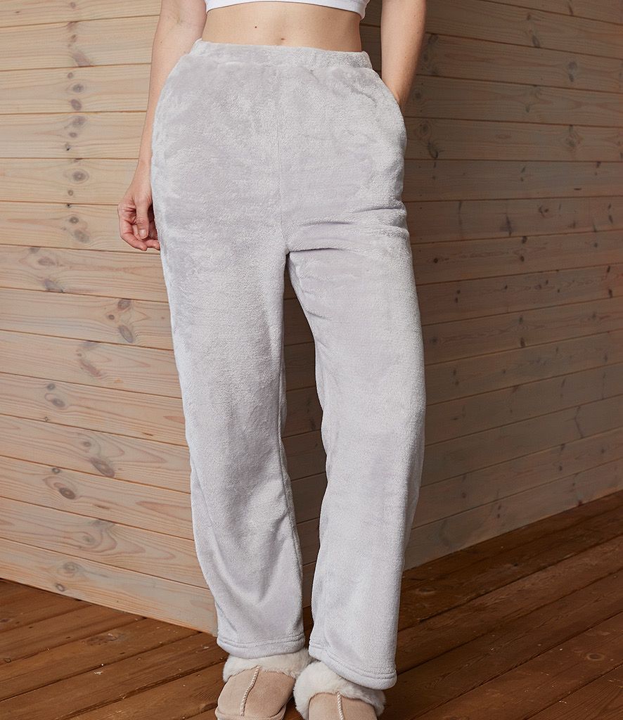 Ladies Plush Fleece Lounge Trousers
