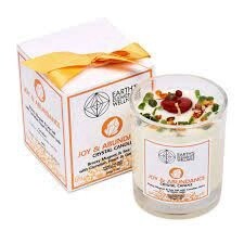 Crystal Candle Joy &amp; Abundance