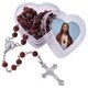 Sacred Heart Rose Sented Rosary