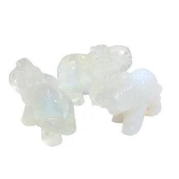 Clear Quartz Elephant