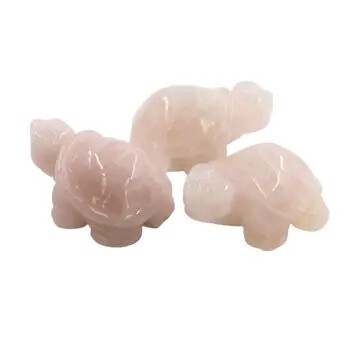 Rose Quartz Turtle