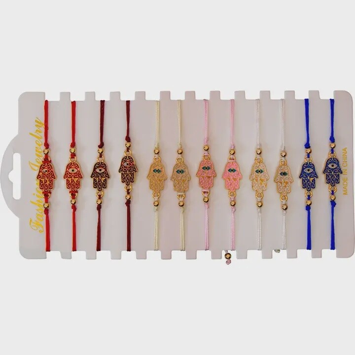 Hamsa Hand Evil Eye Bracelets