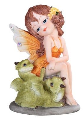 Fairy Orange with Cute Dragon