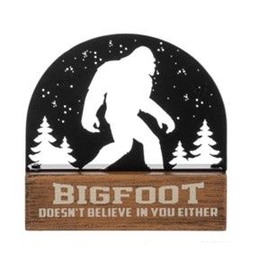 Scenic Block Talks, Name: Big Foot Doesn&#39;t Believe in You Either