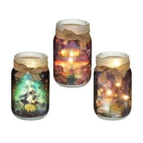 Light Up Fairy Mason Jars