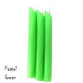 Drip Candle Green Pastel