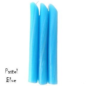 Drip Candle Blue Pastel