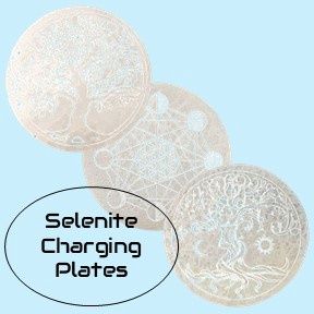 Selenite Crystal Charging Plates