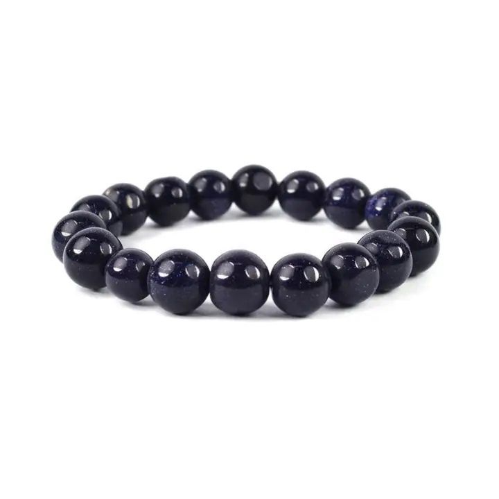 Blue Gold Stone Bracelet