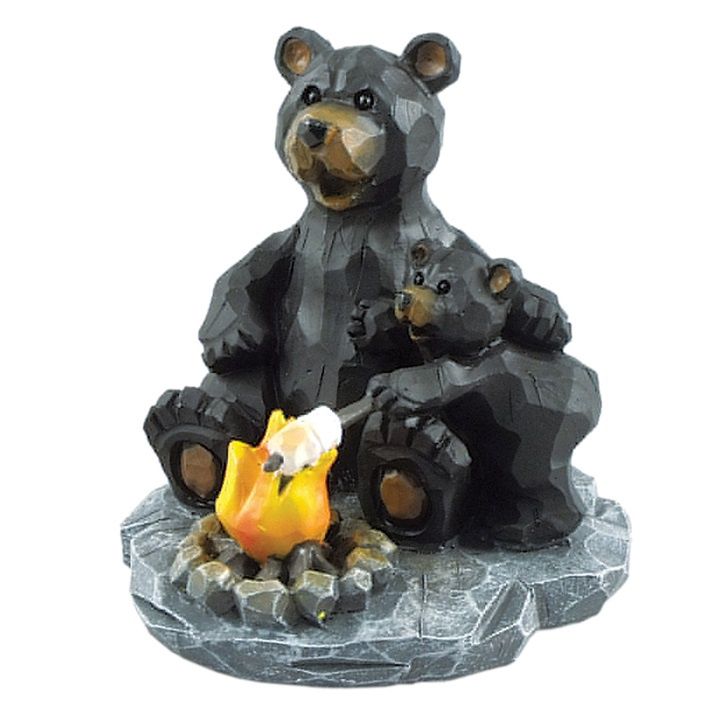 Bears Roast Marshmallows