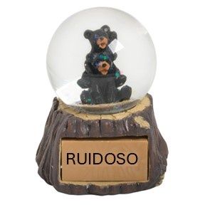 Water Ball Figurines, Name: Bears