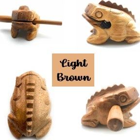 Croaking Frog 1.5&quot; Light Brown