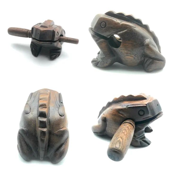 Croaking Frog 3.0&quot; Dark Brown