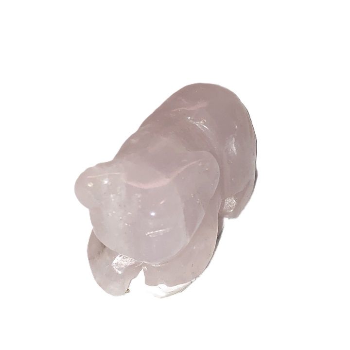 Rose Quartz Bear