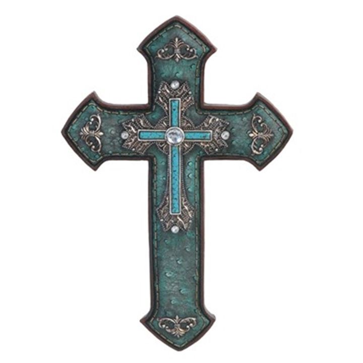 Cross Decorative Turquoise
