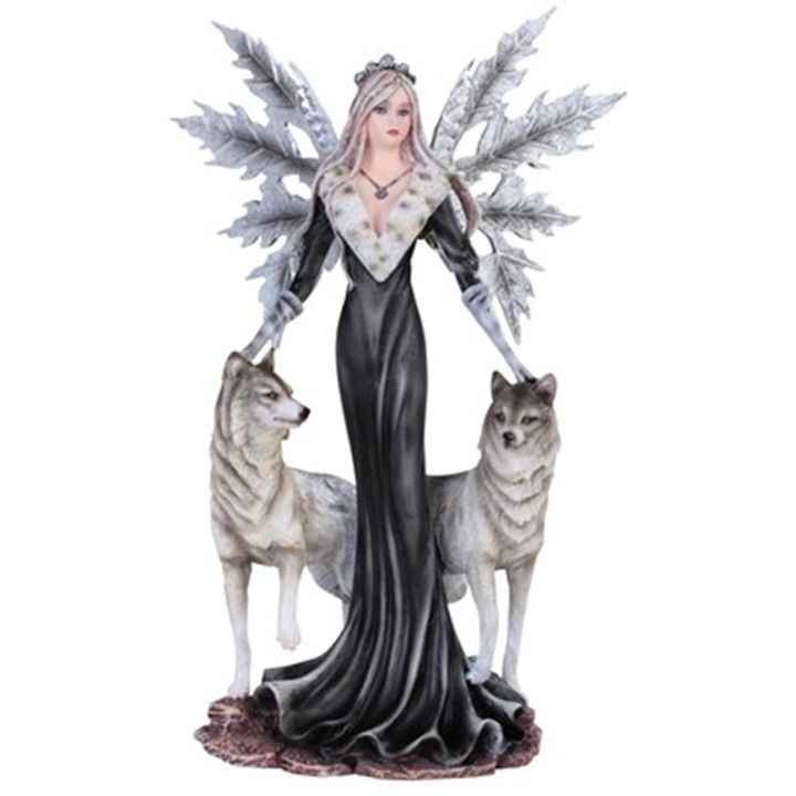 Fairy Black and Two Wolves