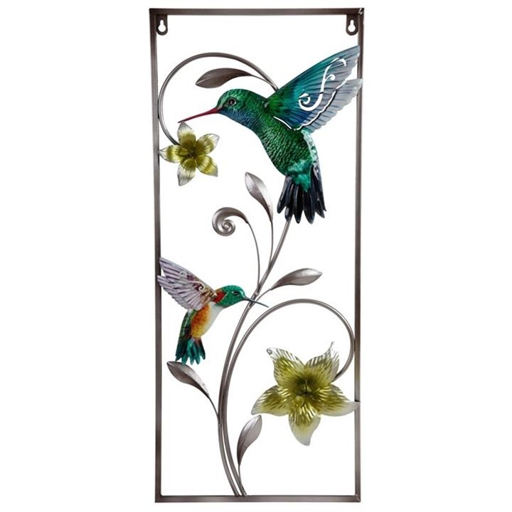 MA Hummingbird Wall Plaque