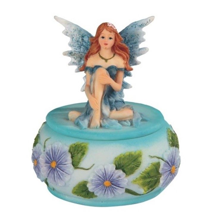 Fairy Trinket Box Blue