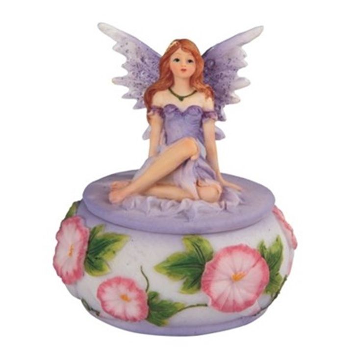 Fairy Trinket Box Purple