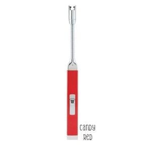 Rechargeable Lighter, Color: Candy Red