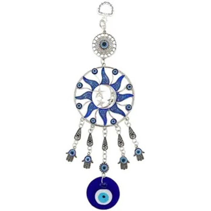 Sun &amp; Moon Evil Eye Amulet