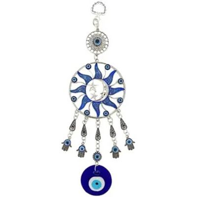 Sun &amp; Moon Evil Eye Amulet