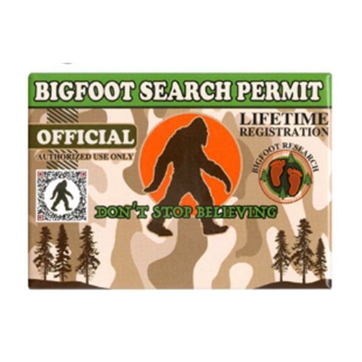 Bigfoot Search Permit