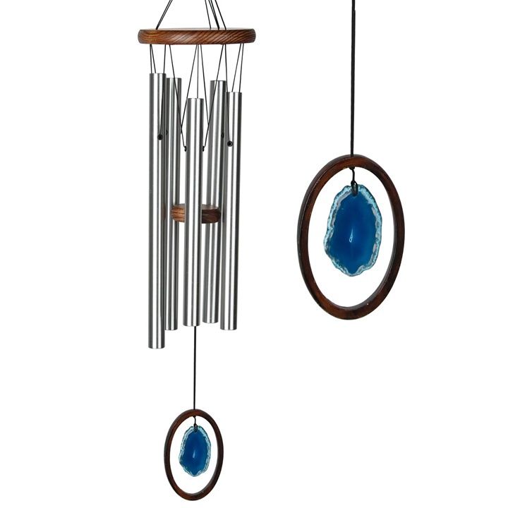 Agate Chime Large Blue