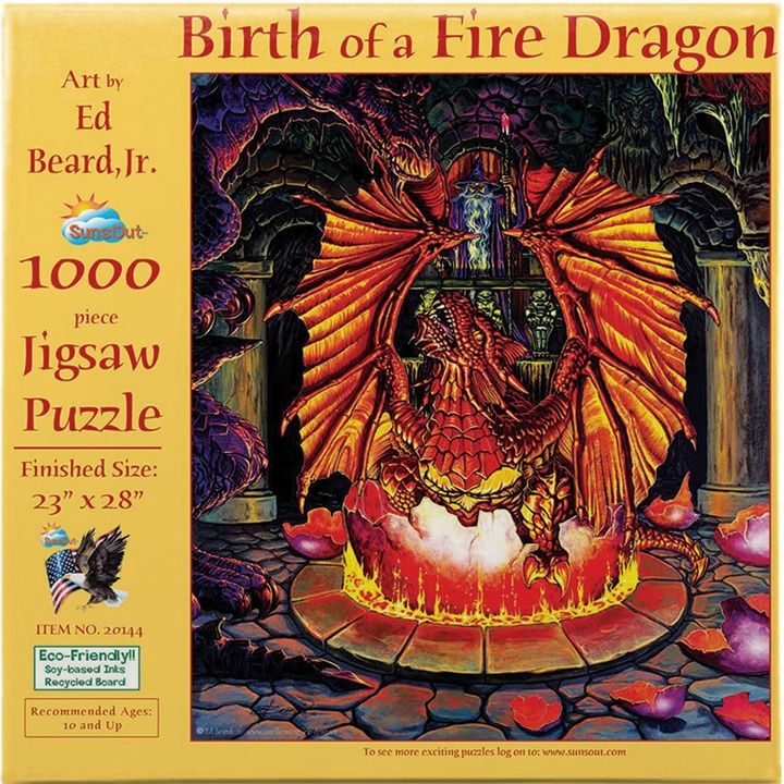 Birth of a Fire Dragon