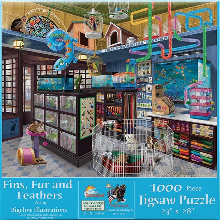 Fins, Fur and Feathers z