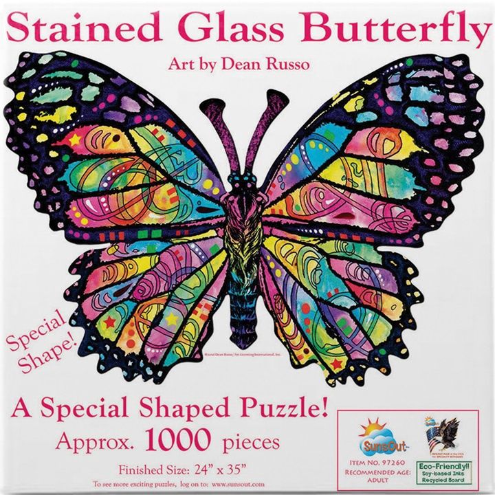Stained Glass Butterfly
