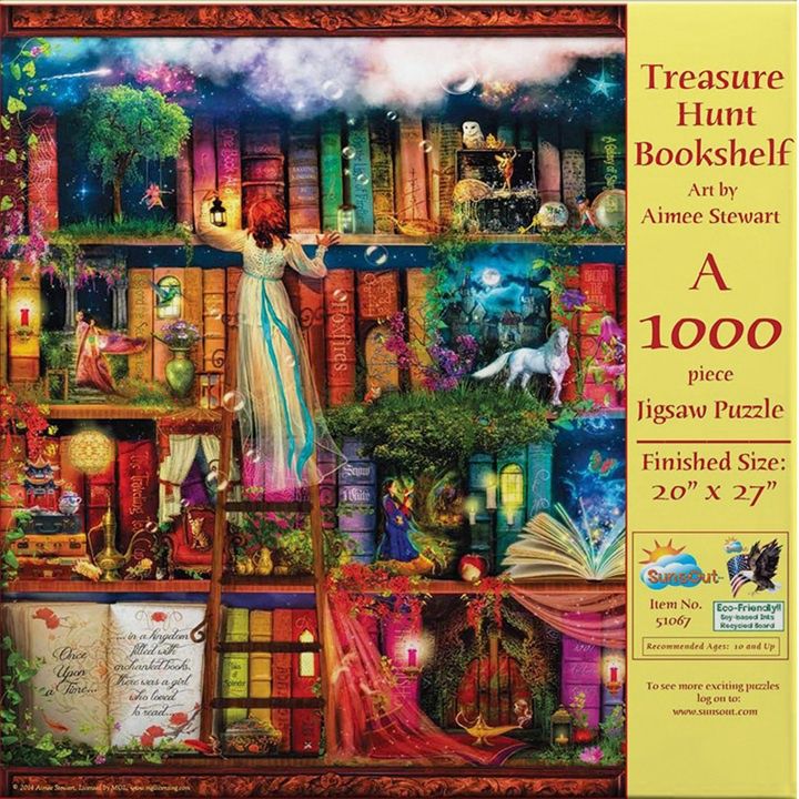 Treasure Hunt Bookshelf