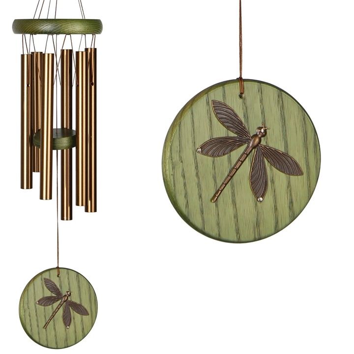Habitats Chime Green Dragonfly