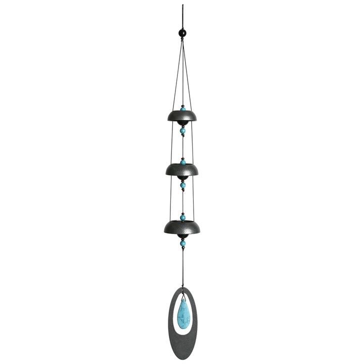 Temple Bells Trio, Color: Turquoise