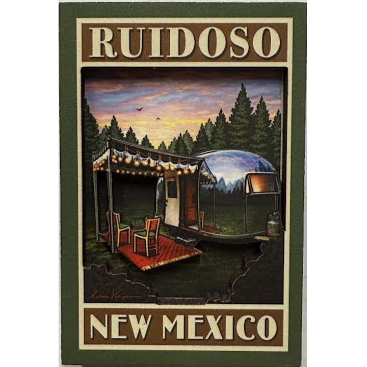 Camper Trailer Magnet