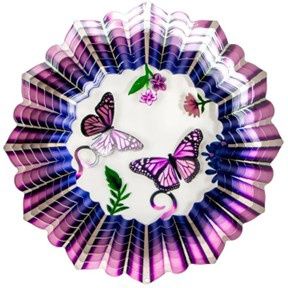3-D Butterfly Purple