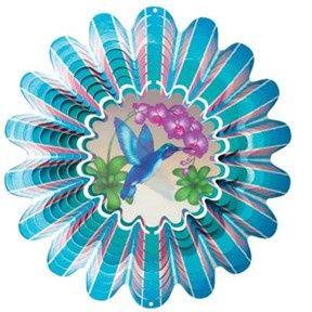Animated Hummingbird Blue