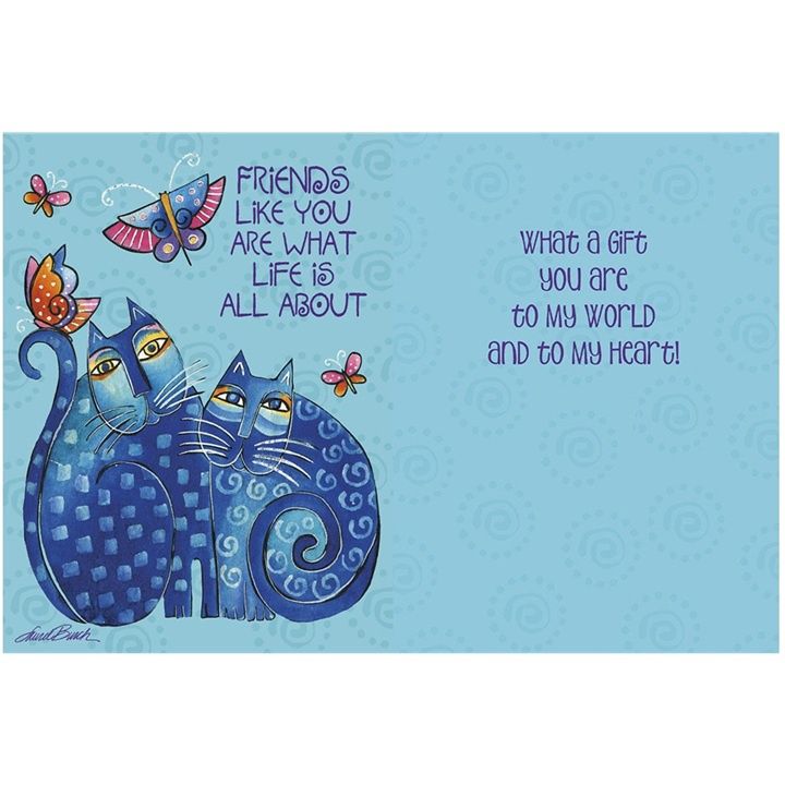 Friendship Card, Name: Blue Cats