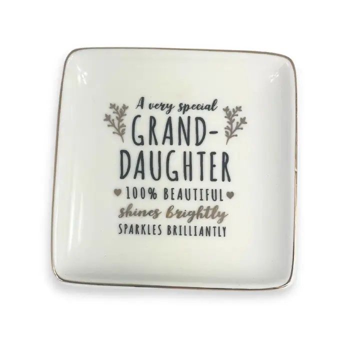 Trinket Dish, Name: A Very Special Granddaughter