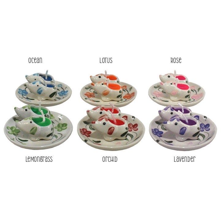 Baby Elephant Candles